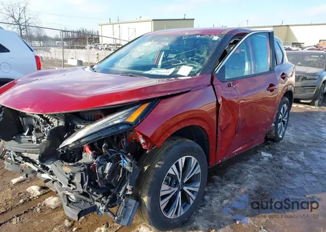 2023 Nissan Rogue Sv Intelligent Awd из США, поврежденный, VIN 5N1BT3BB3PC854081